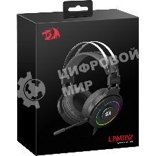 Гарнитура Redragon Lamia 2 чёрный, проводная, USB, подсветка