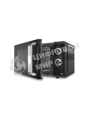 Микроволновая печь Centek CT-1570 черный, 23 л, 900 Вт, переключатели - поворотный механизм