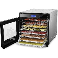 Сушилка для овощей и фруктов Kitfort КТ-1934 8под. 700Вт нержавеющая сталь