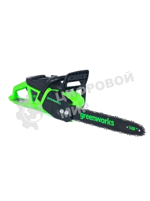Цепная пила аккумуляторная GreenWorks GD40CS20Xk4, 40V, 40 см, 2000 Вт, бесщеточная,  c 1хАКБ 4 Ач И ЗУ (2008807UB)