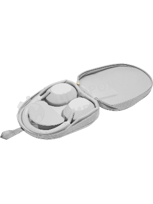 Беспроводные/проводные наушники Sony WH-1000XM5 белый, полноразмерные, Bluetooth + проводной, активное шумоподавление, до 30 ч