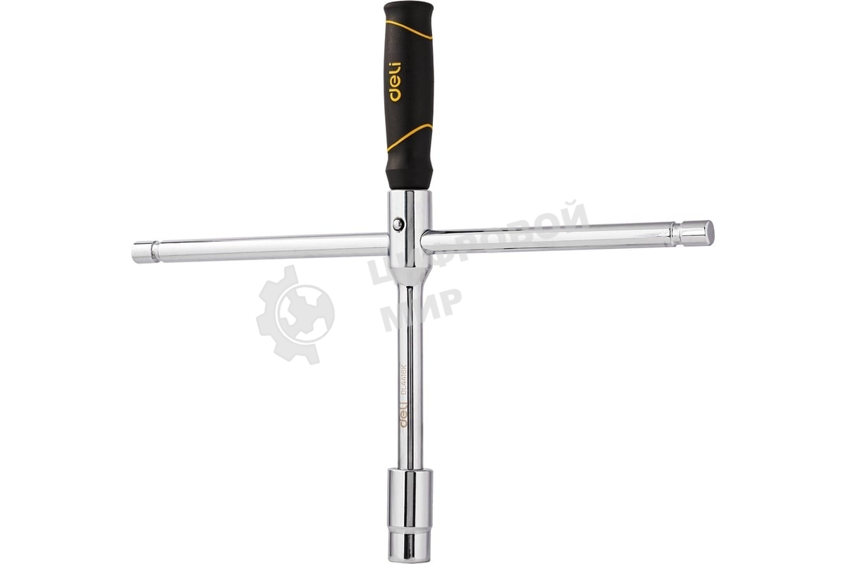 Крестообразный балонный гаечный ключ Deli DL4416K 1/2
