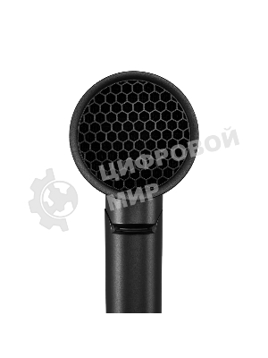 Фен Polaris PHD-2120 TI черный/фиолетовый, 2400 Вт, компактный, ионизация