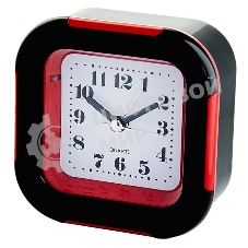 Будильник DELTA DT8-0015 9.2x4.4x9.4 см (красный)