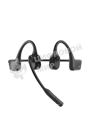 Беспроводные наушники SHOKZ OpenComm2 UC черный, костная проводимость, Bluetooth + USB-адаптер, до 16 ч