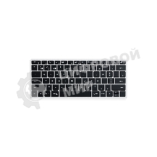 Клавиатура Satechi Slim X1 беспроводная, Bluetooth, серебристый