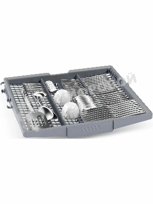 Посудомоечная машина Bosch SMP6EMW86Q, белый, 60 см, 13 компл., сушка интенсивная, класс A