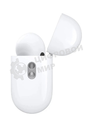 Наушники TWS Apple AirPods Pro 2 белый, вкладыши, Bluetooth, активное шумоподавление