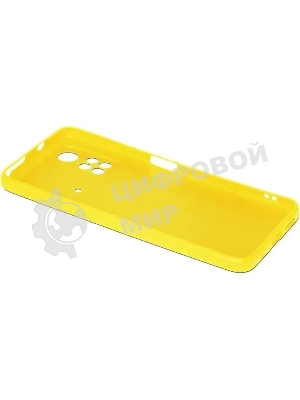 Чехол (клип-кейс) DF poCase-03 для Poco M4 Pro (4G) желтый