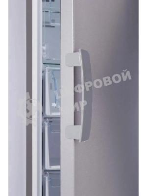 Морозильная камера Indesit DFZ 5175 G серебристый, 250л, 5 ящиков