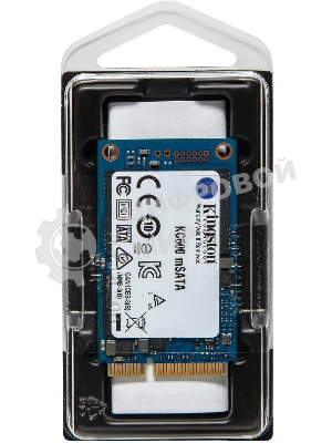 Накопитель SSD Kingston KC600, 256Gb, mSATA, R/W 550/500