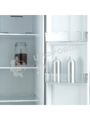 Холодильник Бирюса SBS 400 I нержавеющая сталь двухкамерный 232/168 л морозилка слева, No Frost, Side-by-side