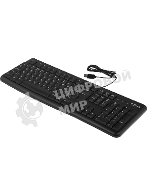 Клавиатура проводная Logitech K120 for business, USB черный (заводская гравировка)