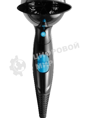 Фен Starwind SHD 7066 черный/синий, 1600 Вт, компактный, ионизация