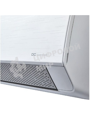 Блок внутренний сплит-системы Ballu Defender BSHI/in-24HN8 инвертор, 24000 BTU, 73 м², 31 дБ, охлаждение, обогрев, осушение, белый