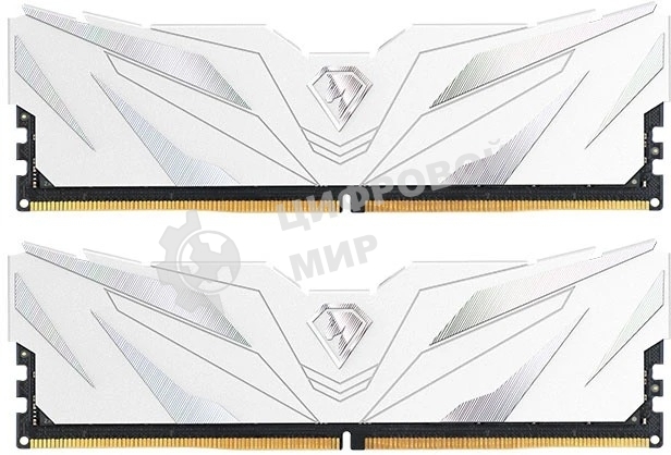 Оперативная память NETAC Shadow II, DDR5, 32Gb (2x16Gb), 6000 MHz, CL38, DIMM, с радиатором, белый