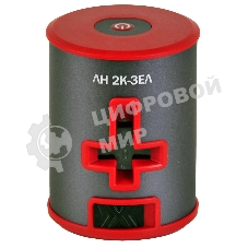 Нивелир лазерн. Elitech ЛН 2К-ЗЕЛ 2кл.лаз. 510нм цв.луч. зеленый 2луч. (201470)