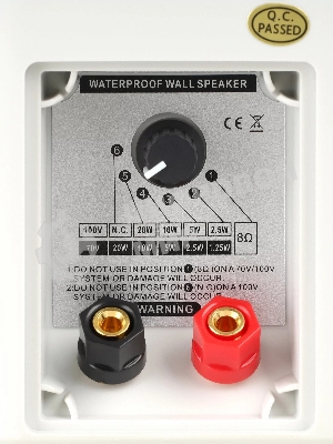 Акустическая система Intrend ITSPK-MSK4-W двухполосная, корпусная: 4