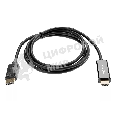 Кабель-переходник DisplayPort M-> HDMI M 1.8m Telecom [TA494)