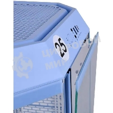 Компьютерный корпус Thermaltake The Tower 300 Hydrangea голубой без БП miniITX 8x120мм 6x140мм 2xUSB 3.0 audio bott PSU