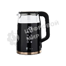 Чайник электрический LEONORD LE-1511 1,7 л, 2200 Вт, двойной корпус, черный