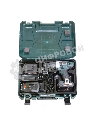 Дрель-шуруповерт Klpro KLDM18-20, 18 В, 2 Ач, 40 Нм, щеточный, ударный