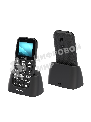 Мобильный телефон Maxvi B110ds черный