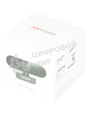 Веб-камера Hikvision DS-U02 1920x1080, 30 кадр/с, USB Type-A, микрофон, автоосвещение, универсальное крепление