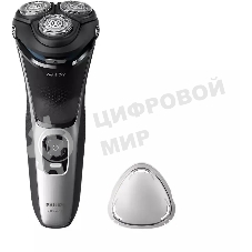 Электробритва Philips S3143/00 черный/серебристый