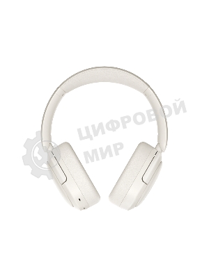 Беспроводные/проводные наушники Edifier W800BT Pro слоновая кость, полноразмерные, Bluetooth + USB-C, активное шумоподавление