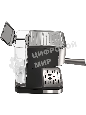 Кофеварка рожковая ARESA AR-1612 черный, исп. кофе - молотый, 1,5 л, 1100 Вт, 15 бар