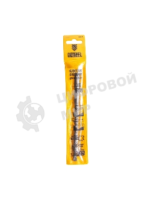 Бур по бетону Denzel двойная спираль, Cobalt W-tip, 8x160 мм, SDS PLUS