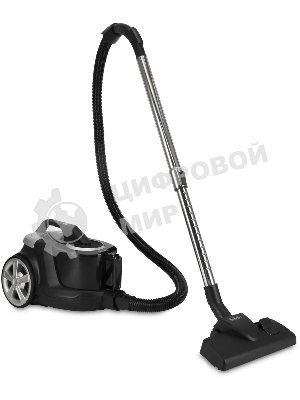 Пылесос Rondell RDE-2060 черный/серый, 500/2400 Вт, уборка сухой, пылесборник контейнер 2.5 л