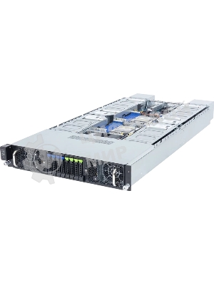 Серверная платформа Gigabyte Server Platform G294-Z43/2U/2xAMD (9004/9005)/2xHS/24xDIMM/4xSFF NVME/SAS/SATA + 4xSFF SATA/SAS/16xGPUs SS/2x10GbE/16xFHFL + 2xLP/2x3000W/Rails/1Y