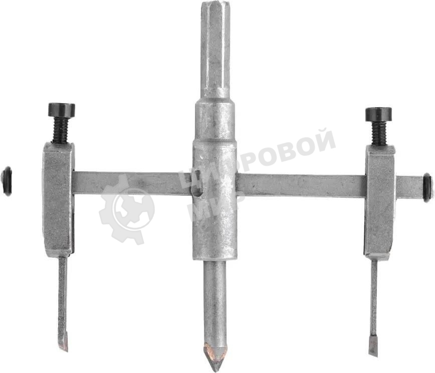 Сверло Matrix по кафелю и плитке, регулируемое Балеринка, 30-130 мм