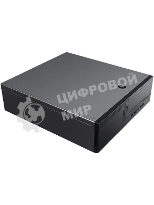 Компьютерный корпус Slim Case Powerman EL555 черный PM-300ATX 2хUSB 3.0+2хUSB 2.0,HD,Audio mATX, miniATX