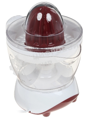 Соковыжималка Scarlett SC-JE50C06 белый/коричневый, цитрусовая, 25 Вт, 700 мл, механическое
