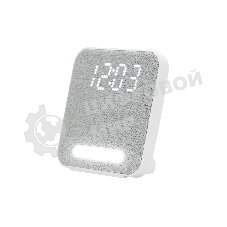 Радиобудильник Harper HCLK-2060 белый/серый - белый led