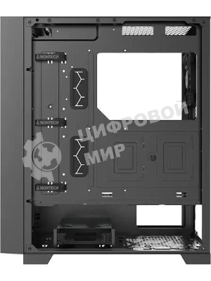 Компьютерный корпус Montech AIR 1000 LITE черный без БП ATX 1x120мм 3x140мм 2xUSB3.0 1xUSB3.1 audio bott PSU
