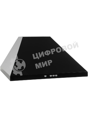 Вытяжка каминная Elikor Вента 50П-430-К3Д черный, 50 см, 430 куб. м/ч, 60 дБ