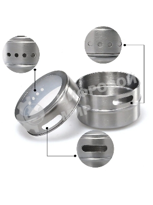 Набор для специй на магнитах ZEIDAN Z-11023