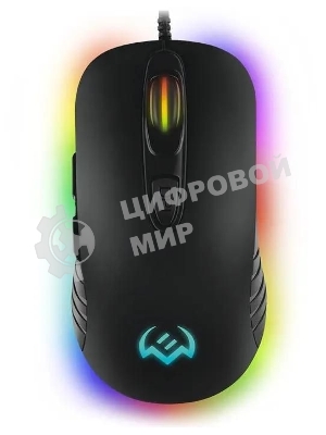 Мышь проводная SVEN RX-G820 черный, 4800 dpi, USB, кнопки - 6