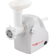 Мясорубка электрическая Белвар КЭМ-П2У-305-02 белый, 1800 Вт, 0.4 кг/мин, реверс, насадки - 9
