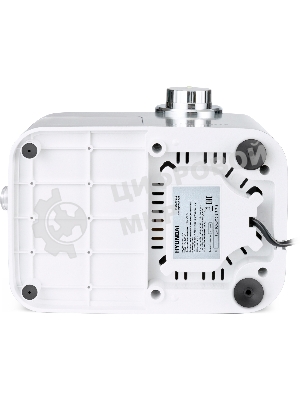 Мясорубка электрическая Hyundai HY-MG5591 серый, 1900 Вт, 2.4 кг/мин, реверс, защита от перегрузки, насадки - 5