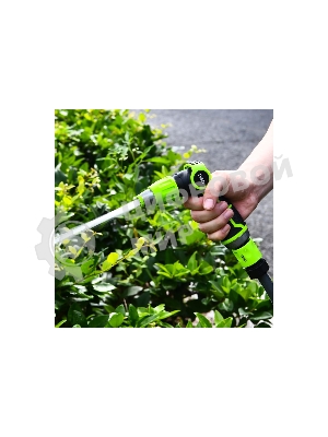 Пистолет-распылитель поливочный бескурковый Deli DL8072 3 режима распыления, диаметр шланга 3/4