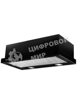 Вытяжка встраиваемая Zigmund & Shtain K 017.6 B черный, 60 см, 700 куб. м/ч, 51 дБ