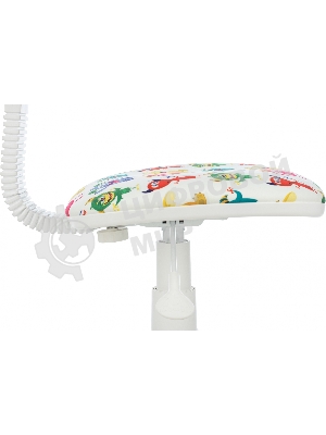 Кресло Бюрократ CH-W299 белый, сетка, 120 кг