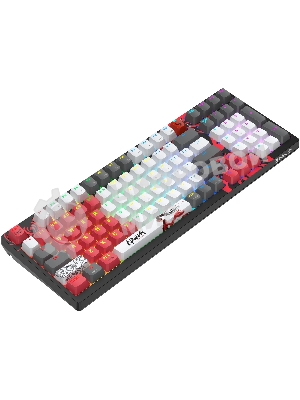 Клавиатура беспроводная механическая A4Tech Bloody WS98 Naraka USB черный/красный (WS98)