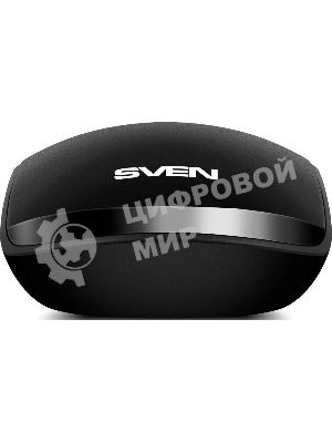 Мышь беспроводная SVEN RX-570SW черный, 1600 dpi, радиоканал, Bluetooth, USB, кнопки - 4