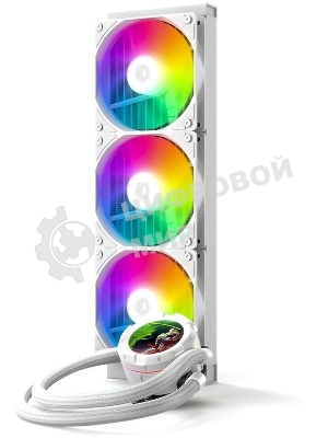 Жидкостная система охлаждения для процессора ID-COOLING SL360 XE белый 120мм алюминий+медь 1800rpm 30db 4-pin 350W